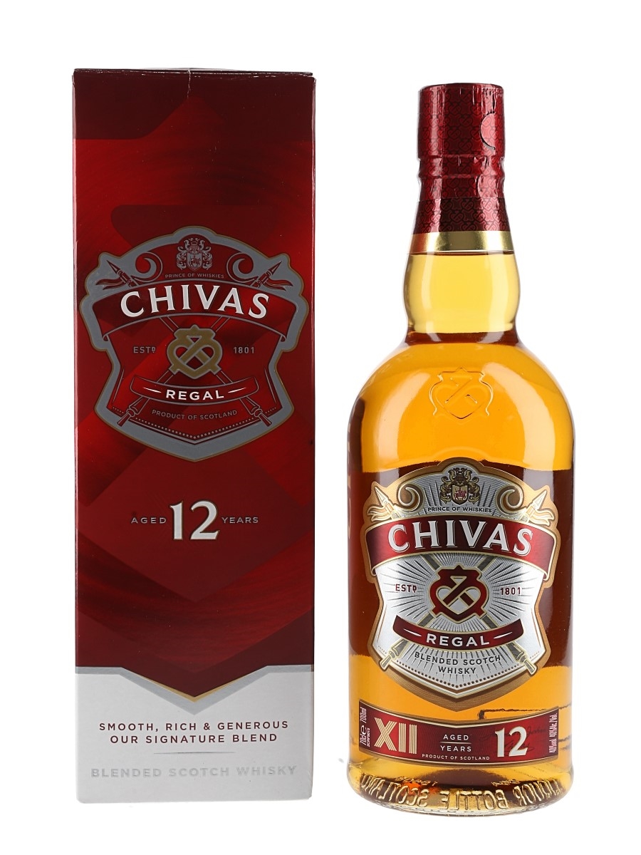 Chivas Regal 12 Year Old Bottled 2021 70cl / 40%