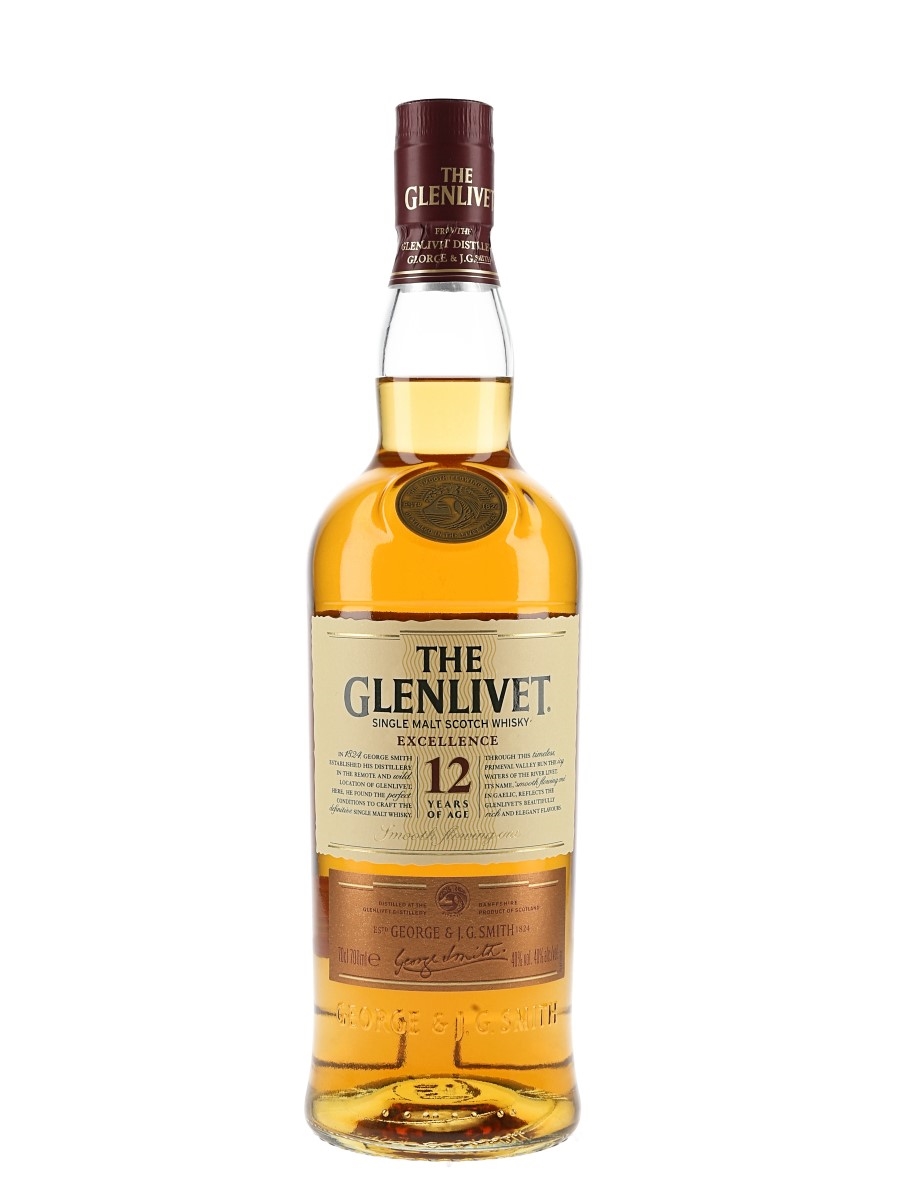 Glenlivet 12 Year Old Excellence Bottled 2019 70cl / 40%