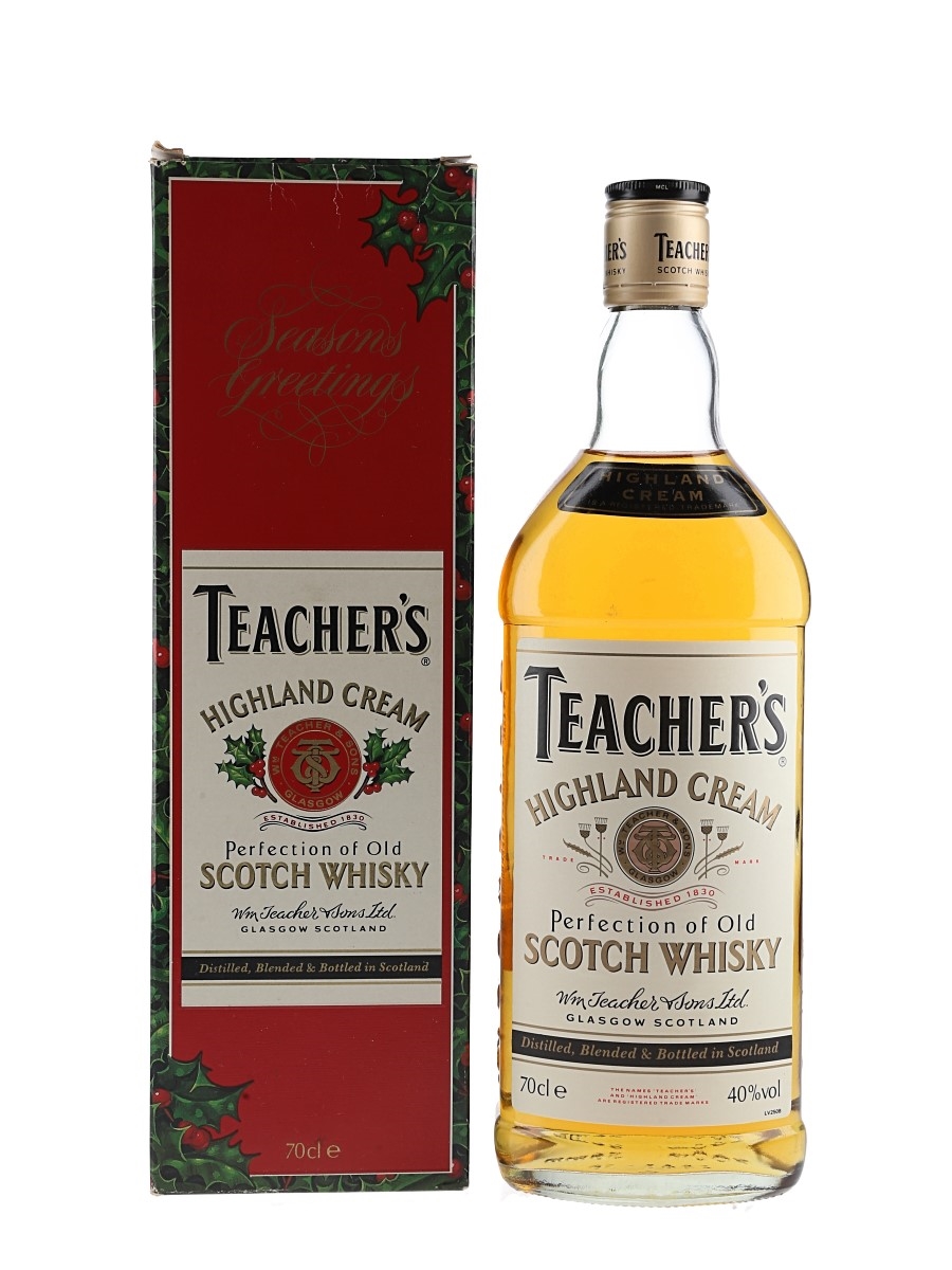 ウイスキー TEACHER'S HIGHLAND CREAM SCOTCH WHISKY Teachers Highland Blended Scotch | Total Wine & More
