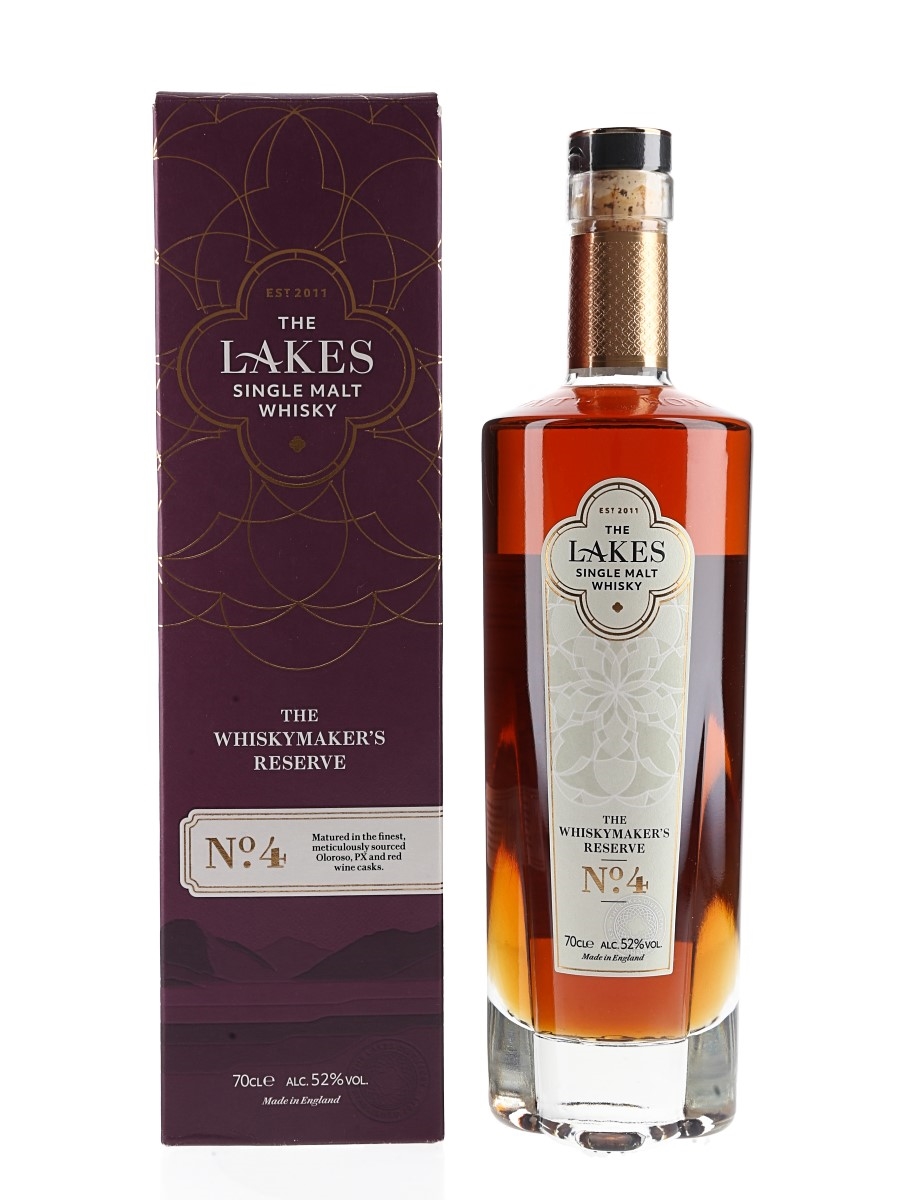 Lakes Single Malt The Whisky Maker's Reserve No.4 Bottled 2021 70cl / 52%