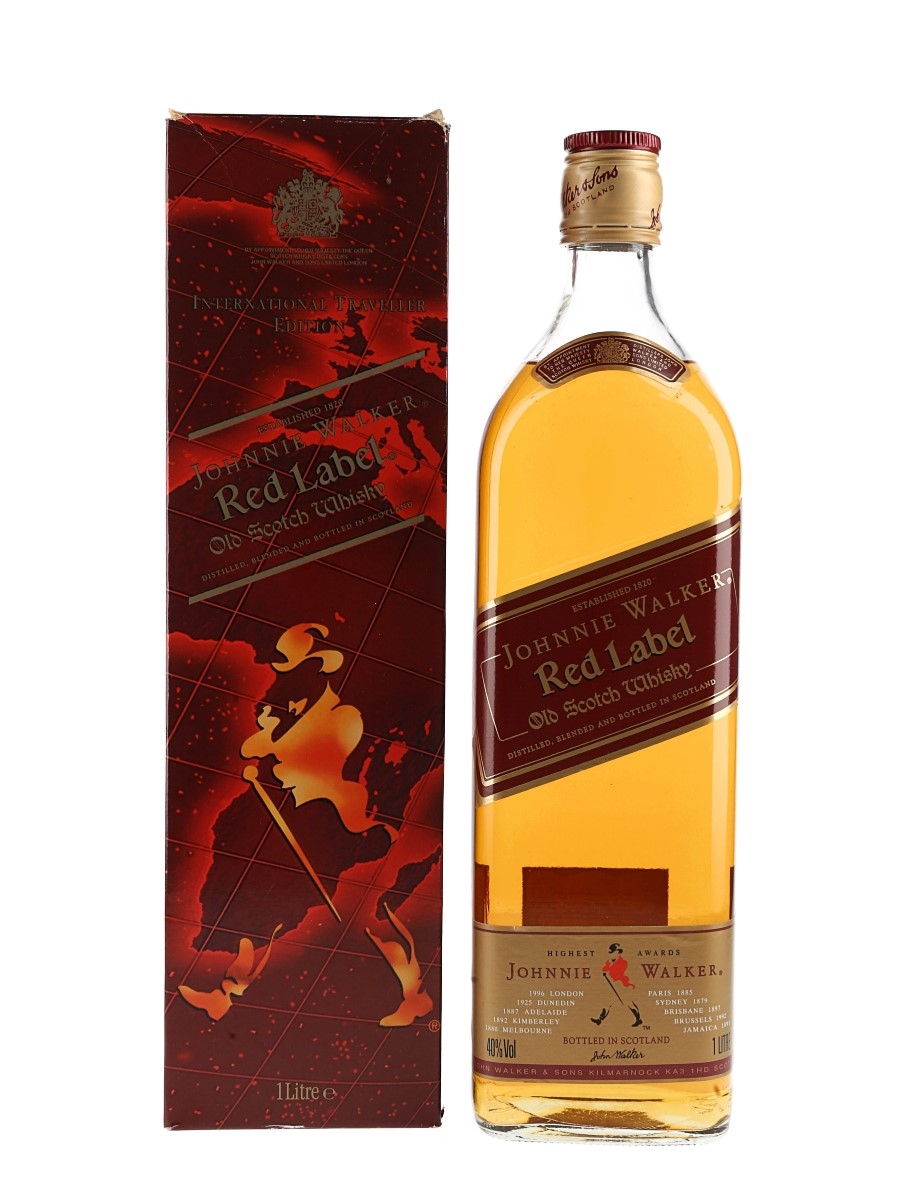 Johnnie Walker Red Label Bottled 1990s 100cl / 40%