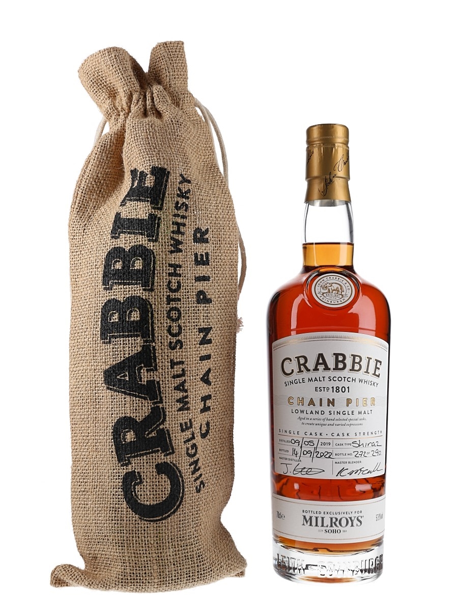 Crabbie 2019 3 Year Old Single Cask Chain Pier 70cl / 57.8%