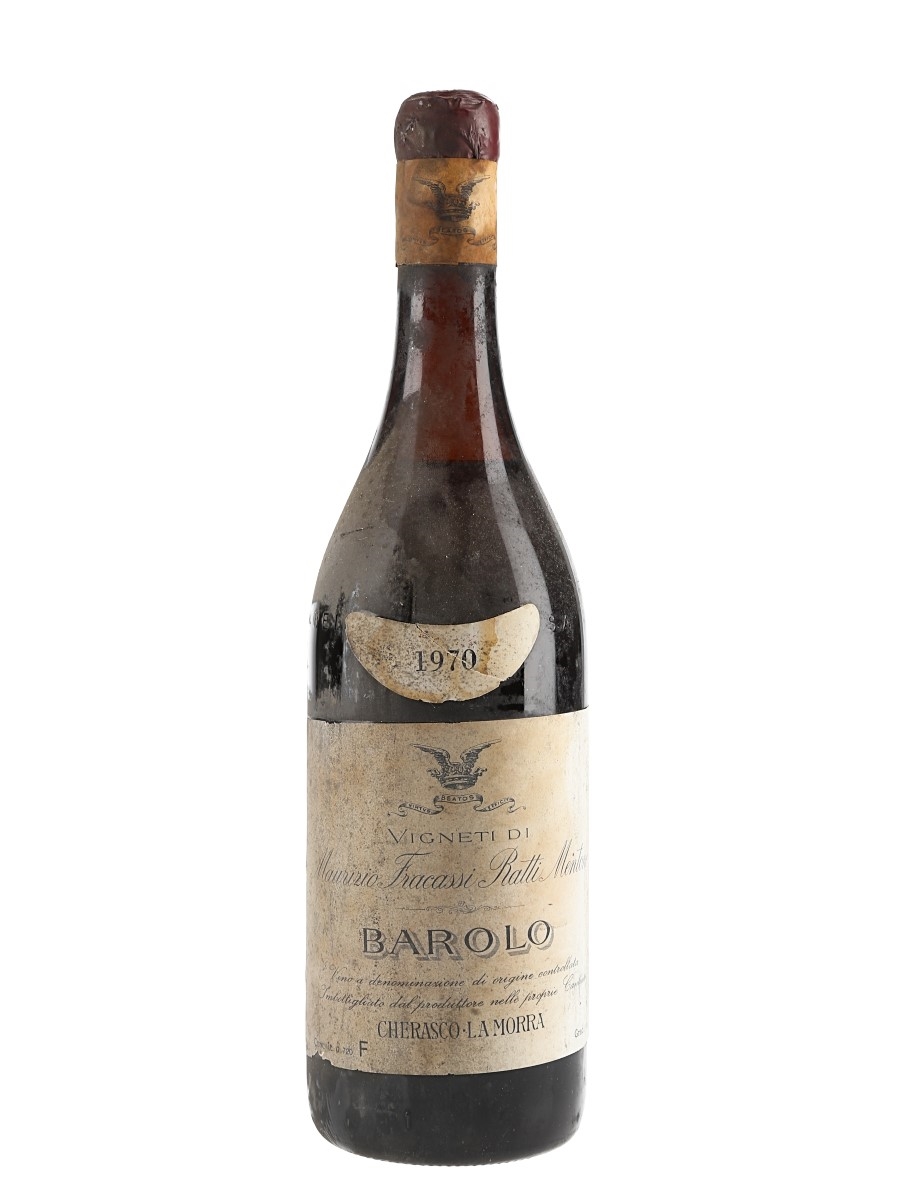 1970 Barolo Maurizio Fracassi Ratti Mentone 72cl / 13.6%
