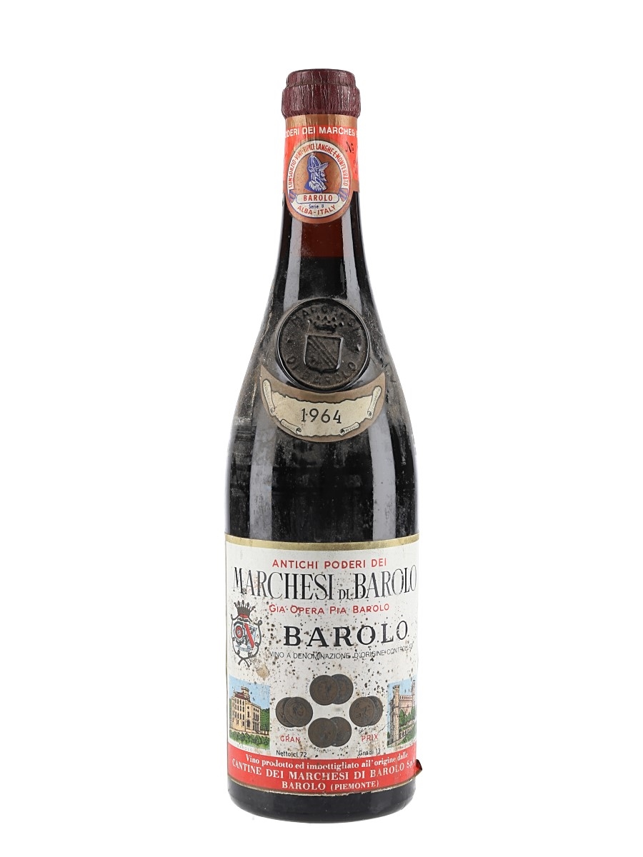 1964 Barolo Marchesi Di Barolo 72cl / 13%