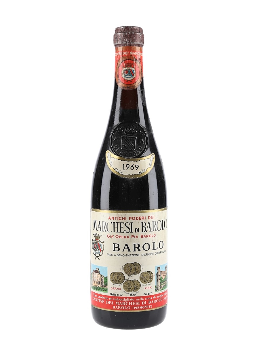 1969 Barolo Borgogno 72cl / 13%