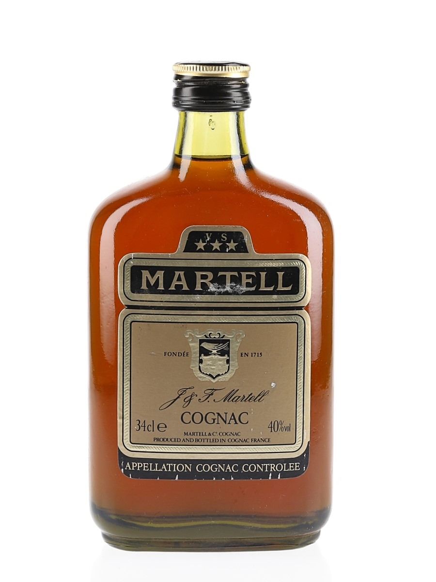 Martell 3 Star Bottled 1980s 34cl / 40%