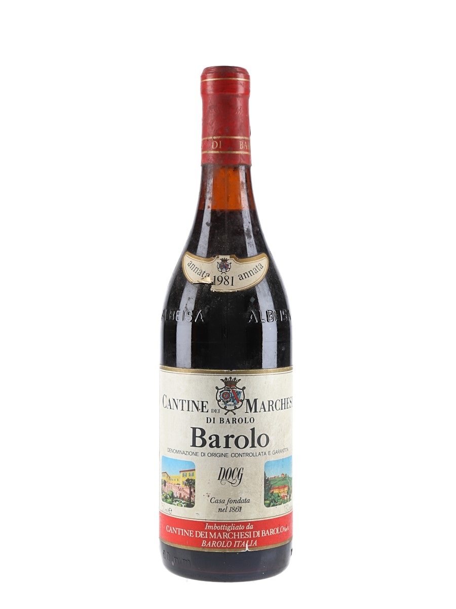 1981 Barolo Marchesi Di Barolo 75cl / 13%