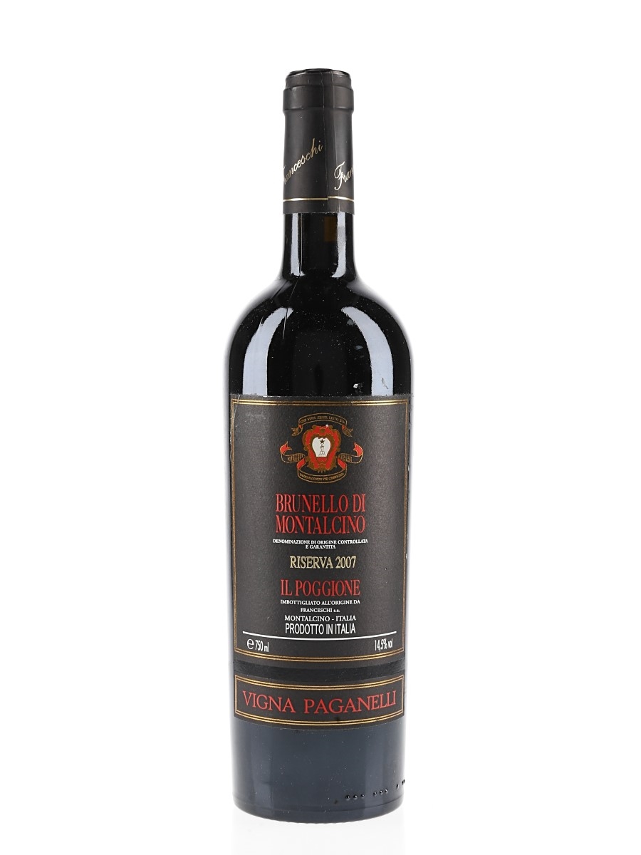 2007 Brunello Di Montalcino Riserva Il Poggione - Vigna Paganelli 75cl / 14.5%
