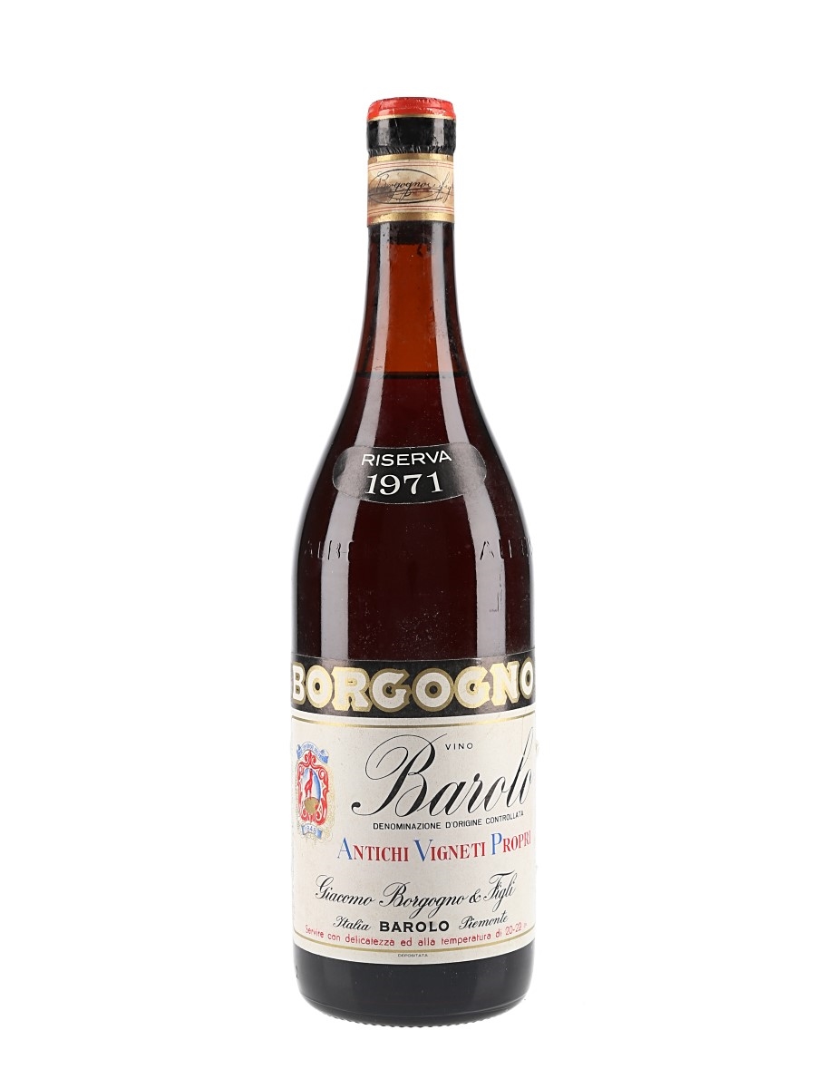 1971 Barolo Riserva Borgogno 72cl / 13.5%