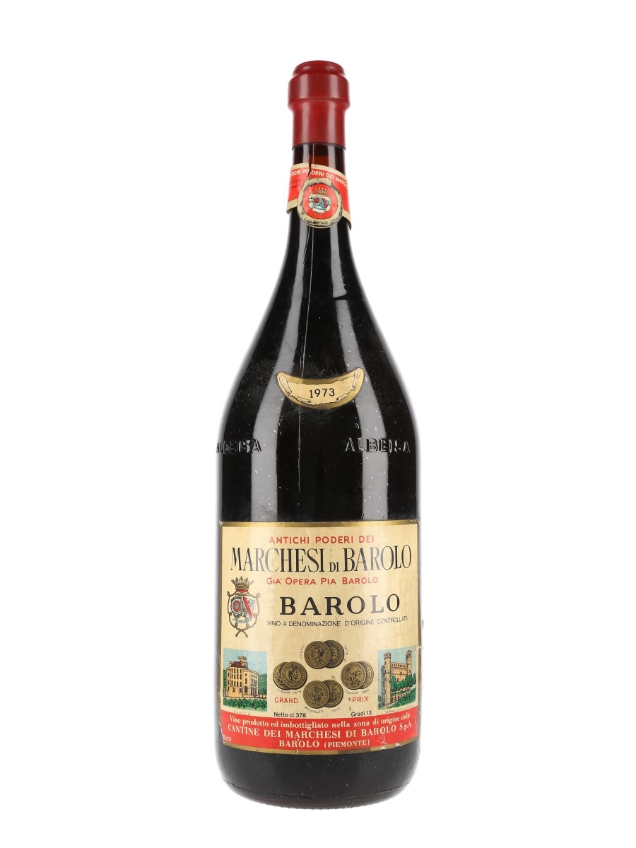 1973 Barolo Cantine Di Marchesi Di Barolo - Large Format 378cl / 13%