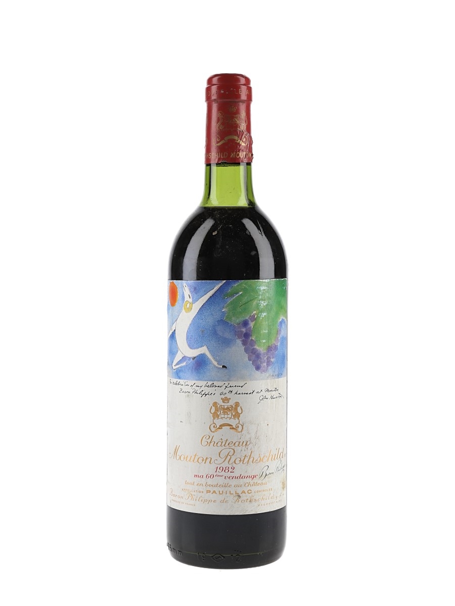 1982 Chateau Mouton Rothschild - Lot 179751 - Buy/Sell Bordeaux
