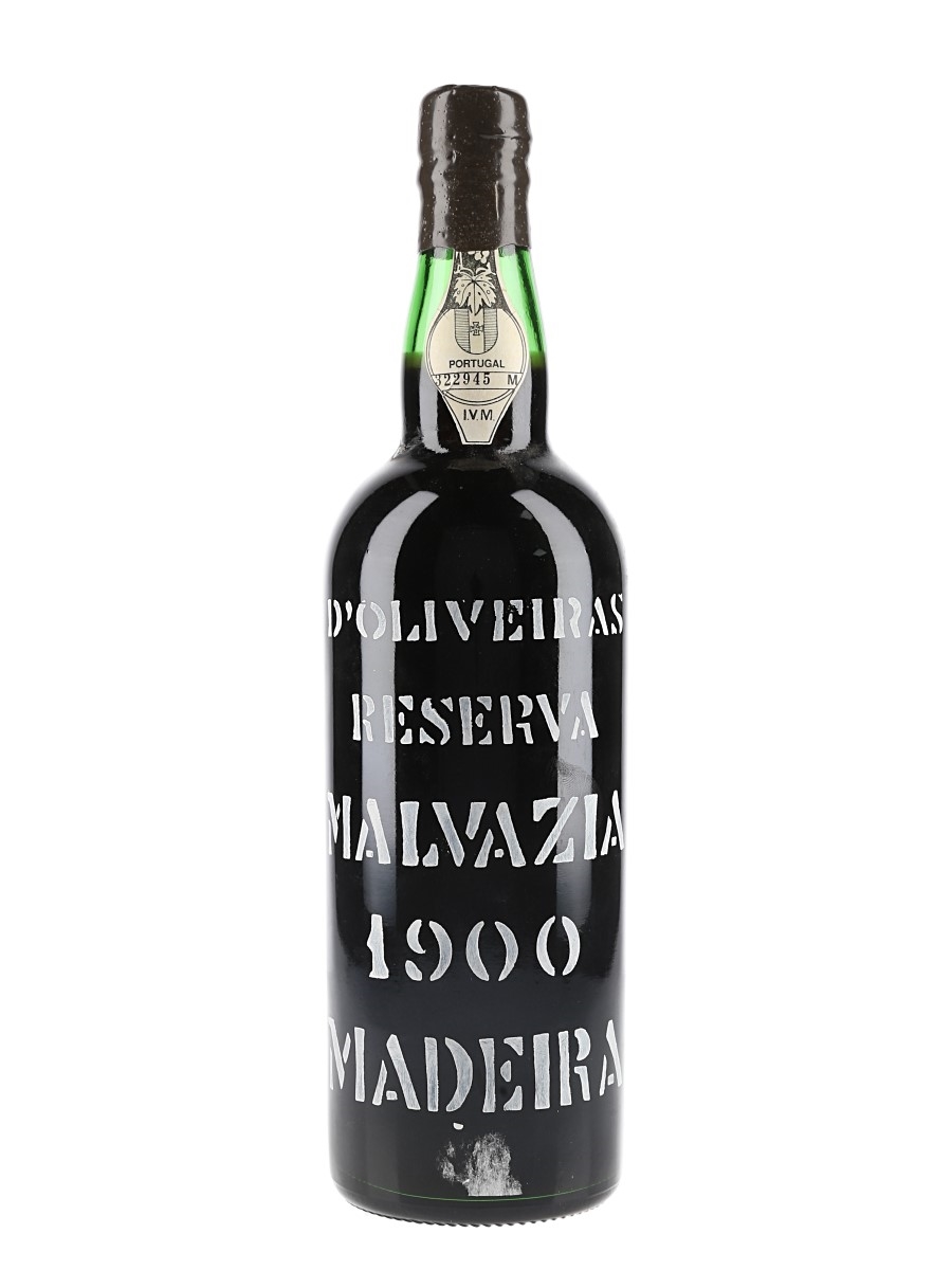 1900 D'Oliveiras Reserva Malvazia Madeira Over 90 Years 75cl / 20%