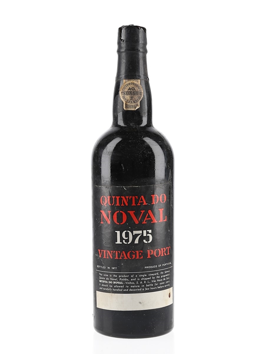 1975 Quinta Do Noval Vintage Port Bottled 1977 75cl