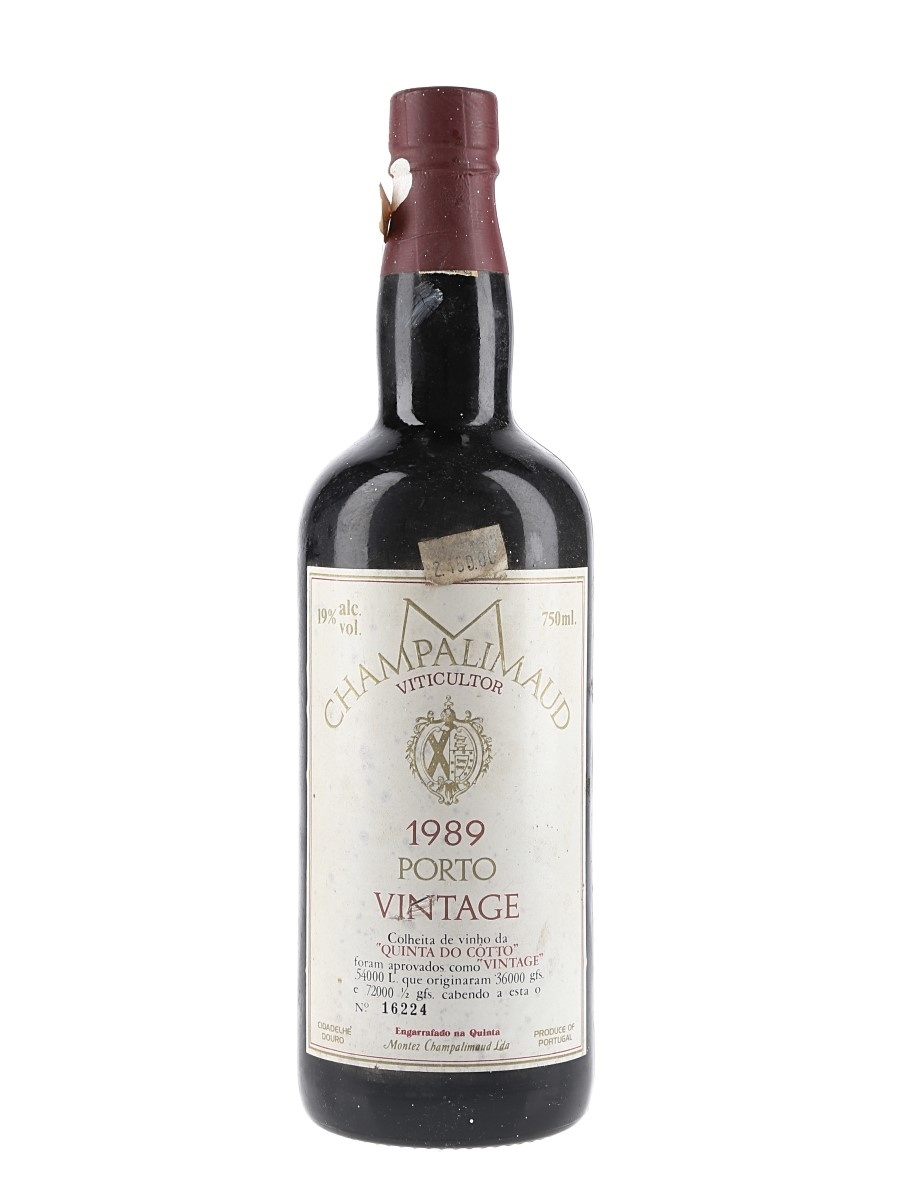 1989 Champalimaud Vintage Port Quinta Do Cotto 75cl / 19%