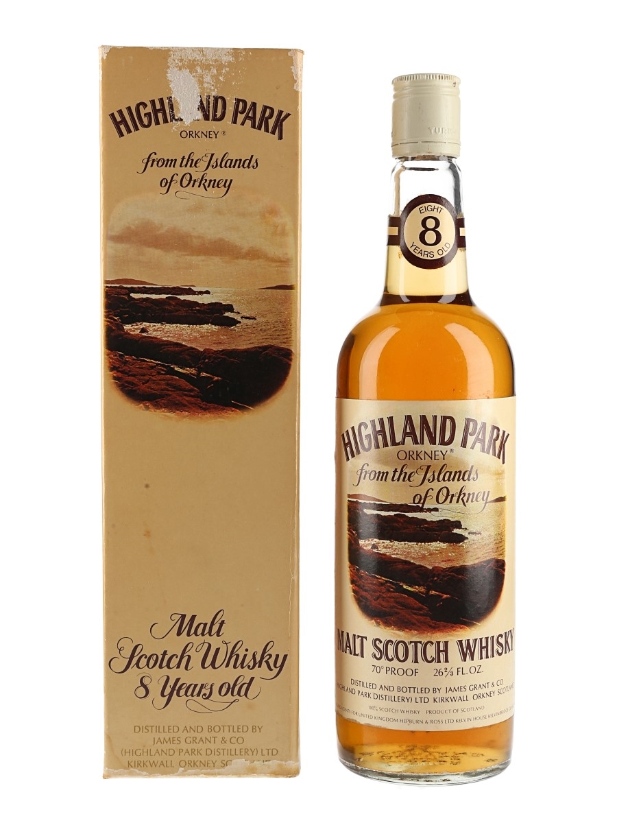 Highland Park 8 Year Old Bottled 1970s 75.7cl / 40%