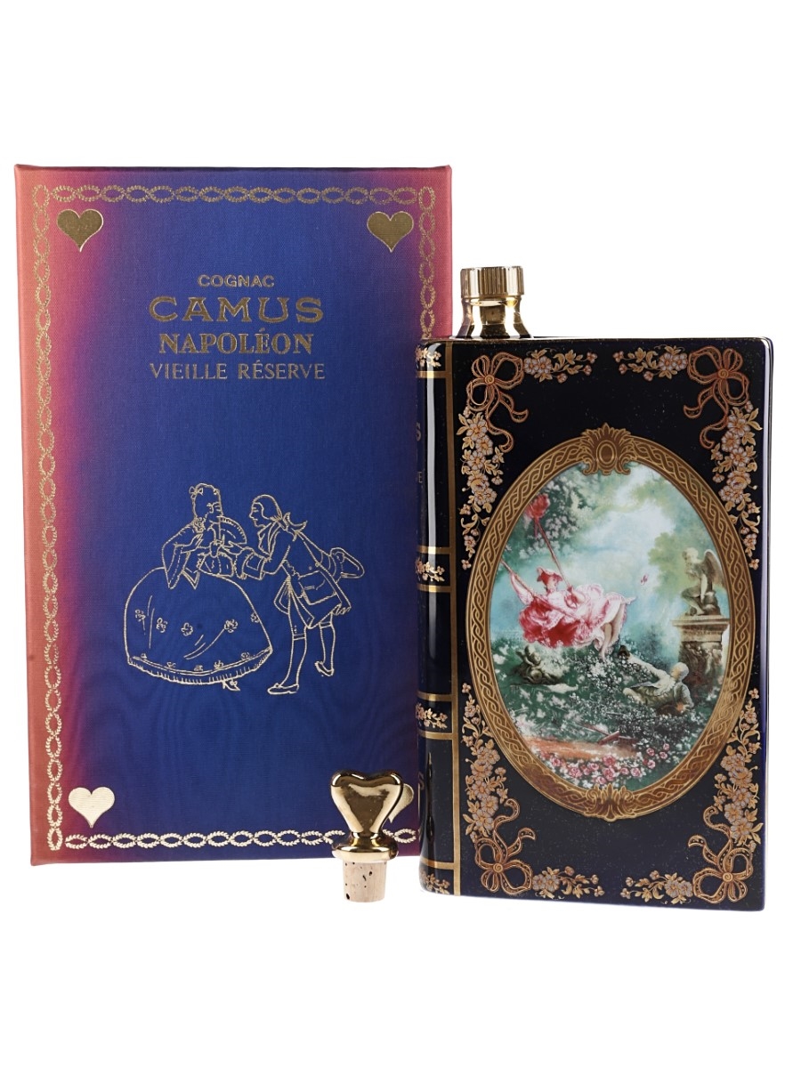 Camus Napoleon Vieille Reserve Cognac Ceramic Book - Lot 180992