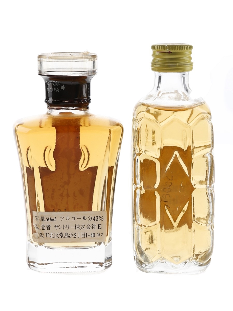 Suntory Crest 12 Year Old & Suntory Whisky Special Quality