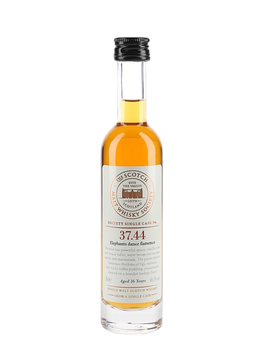 Cragganmore 16 Year Old SMWS 37.44 Elephants Dance Flamenco 10cl / 60.5%