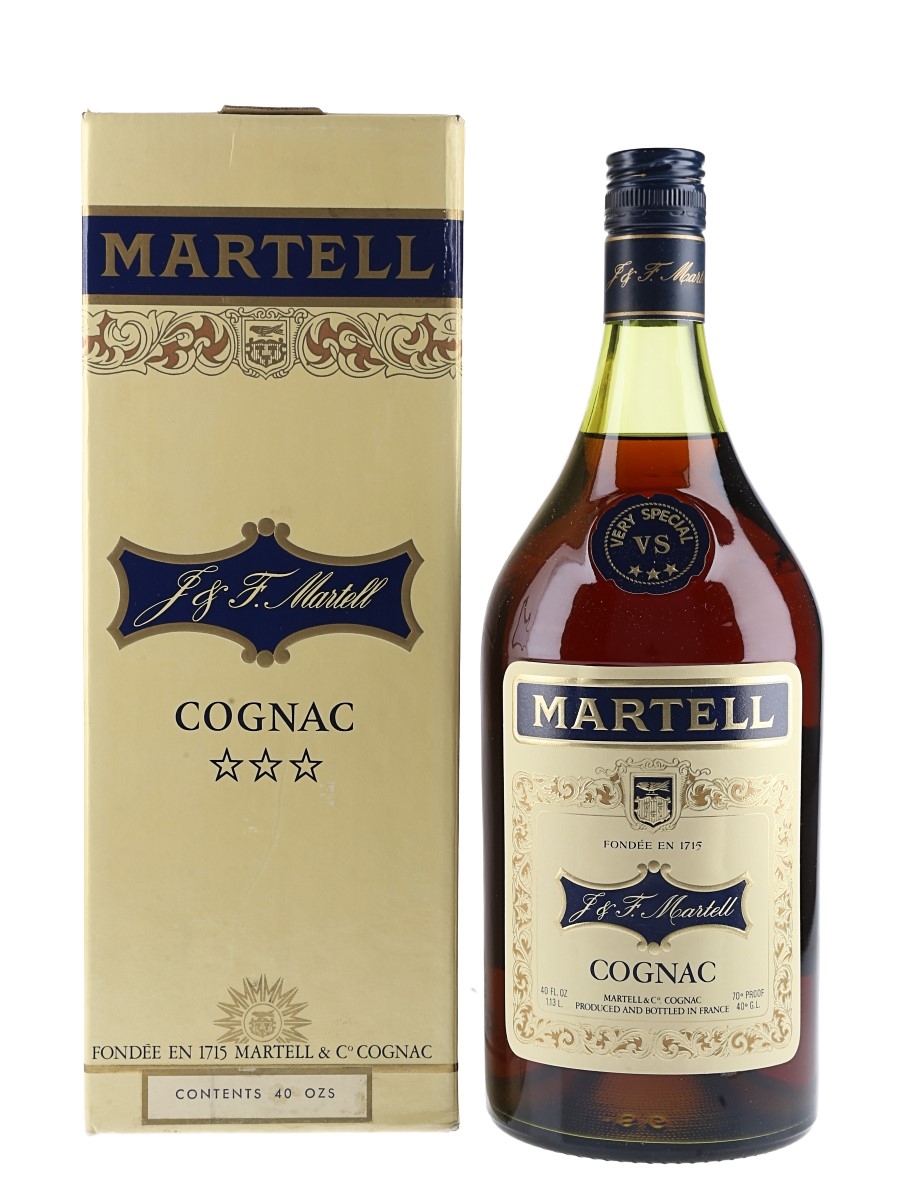 Martell 3 Star VS Bottled 1970s 113cl / 40%