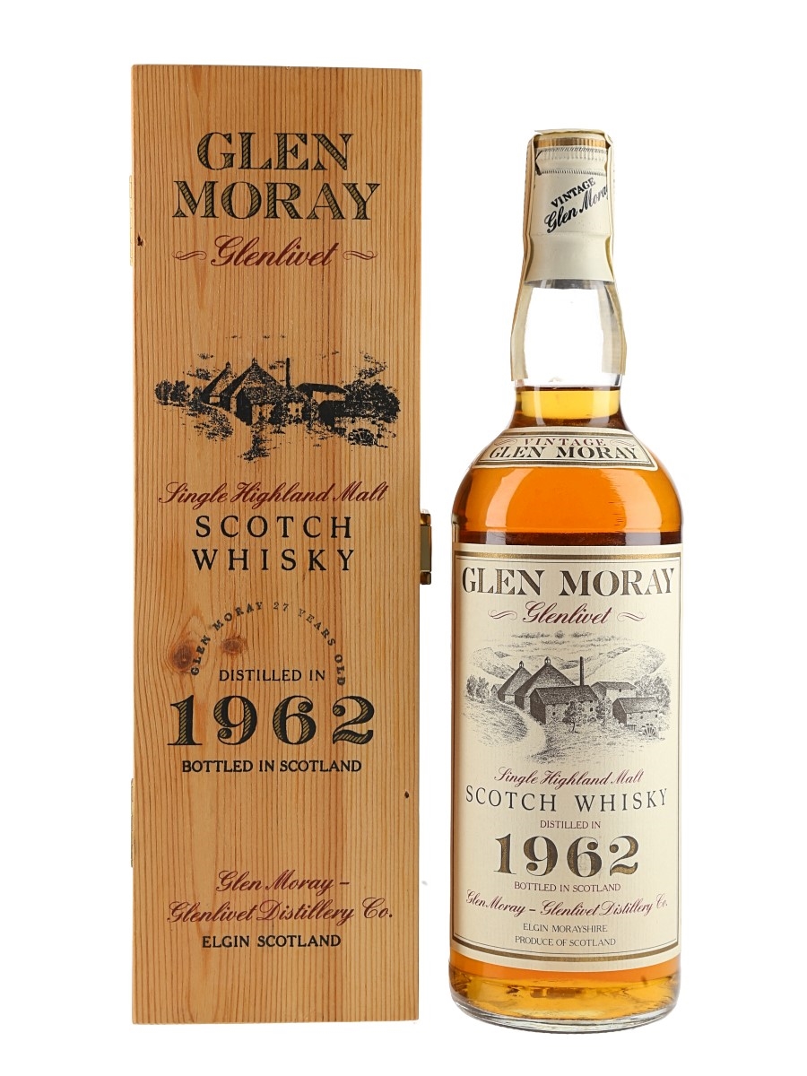Glen Moray Glenlivet 1962 27 Year Old Bottled 1980s - James C. Sussex 75cl / 43%