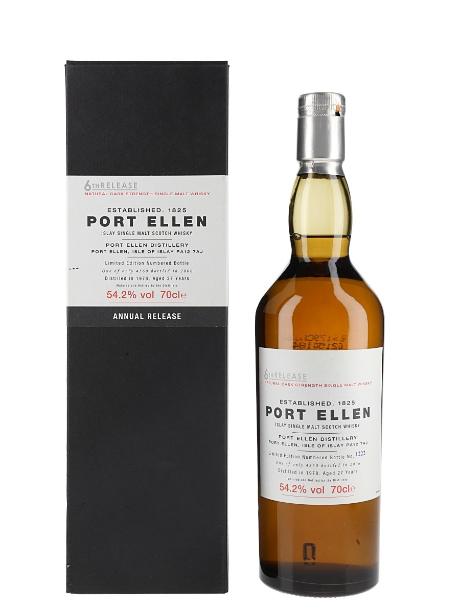 Port Ellen 1978 27 Year Old Special Releases 2006 - 6th Release 70cl / 54.2%