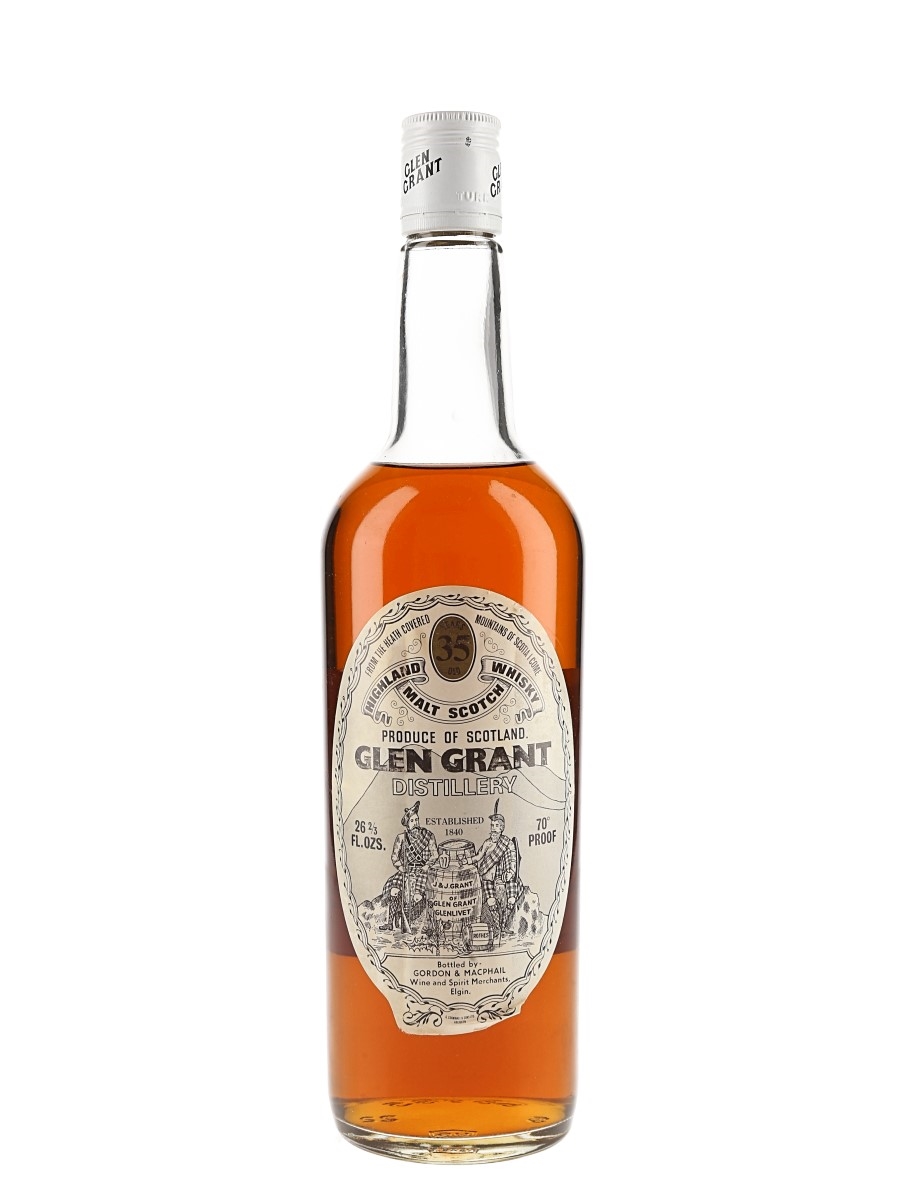 Glen Grant 35 Year Old Bottled 1970s - Gordon & MacPhail 75.7cl / 40%