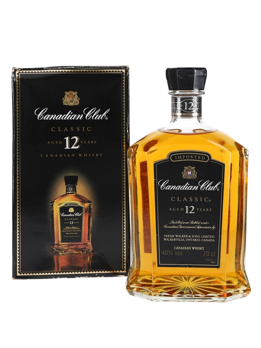Canadian Club Classic 12 Year Old  70cl / 40%