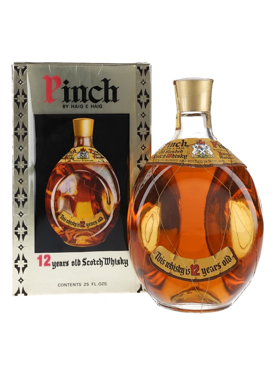 Haig & Haig's Pinch 12 Year Old (Dimple) Bottled 1970s 71cl