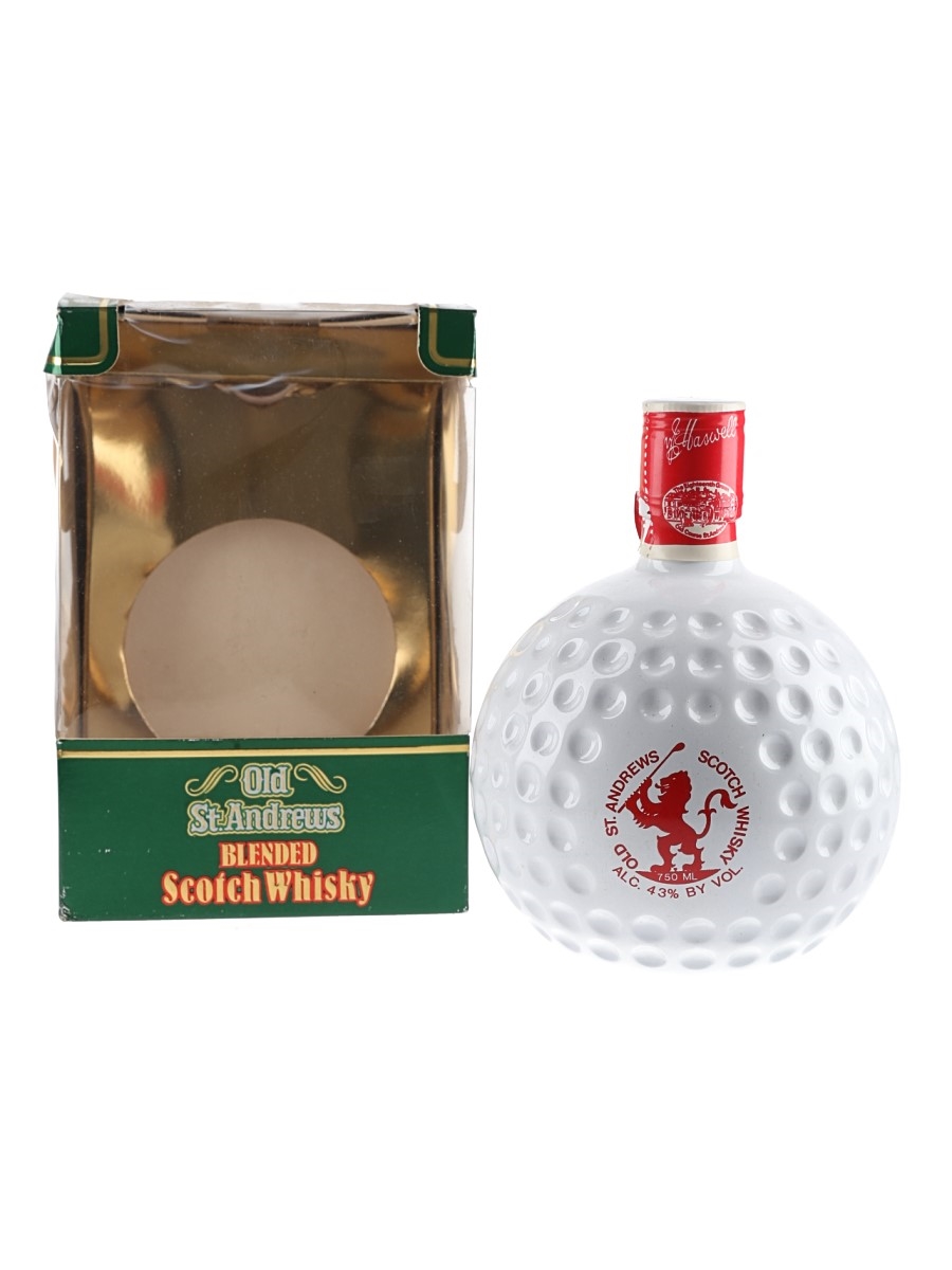 OLD ST. AMDREWS ゴルフボールボトル Old St Andrews Golf Ball Decanter - Lot 180306 - Buy/Sell Blended