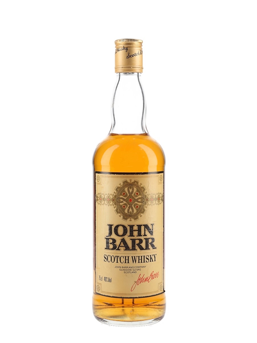 John Barr Scotch Whisky Bottled 1980s 75cl / 40%