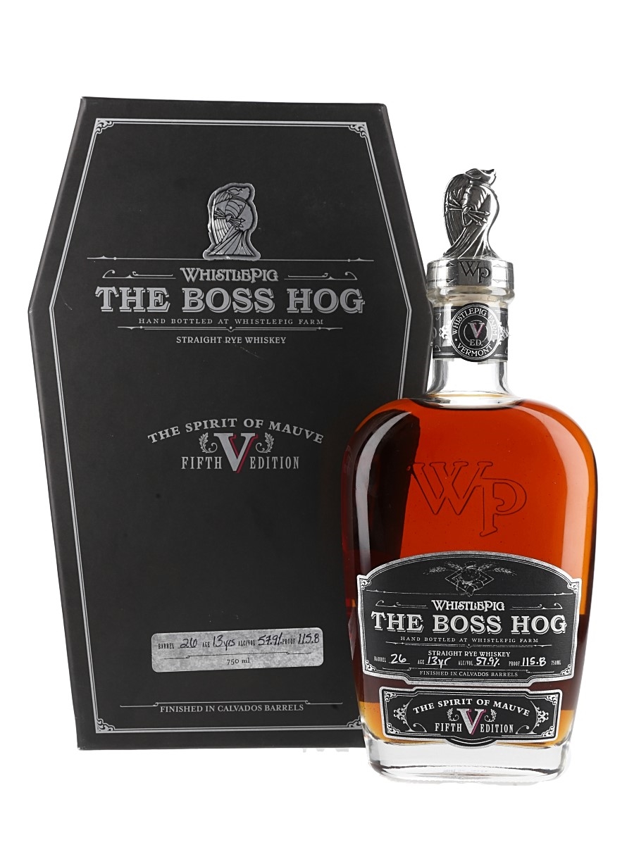Whistlepig 13 Year Old The Boss Hog Fifth Edition - The Spirit Of Mauve 75cl / 57.9%