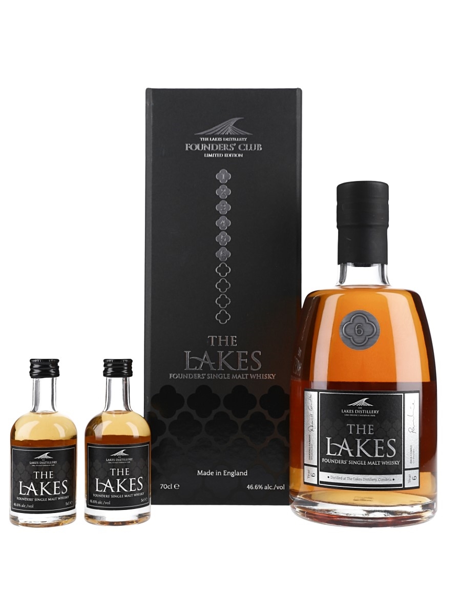 Lakes Founder's 6 Year Old Bottled 2021 - Sixth Edition 5cl-70cl / 46.6%