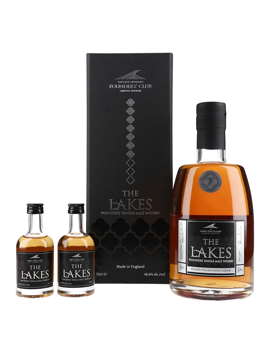 Lakes Founder's 7 Year Old Bottled 2022 - Seventh Edition 5cl-70cl / 46.6%