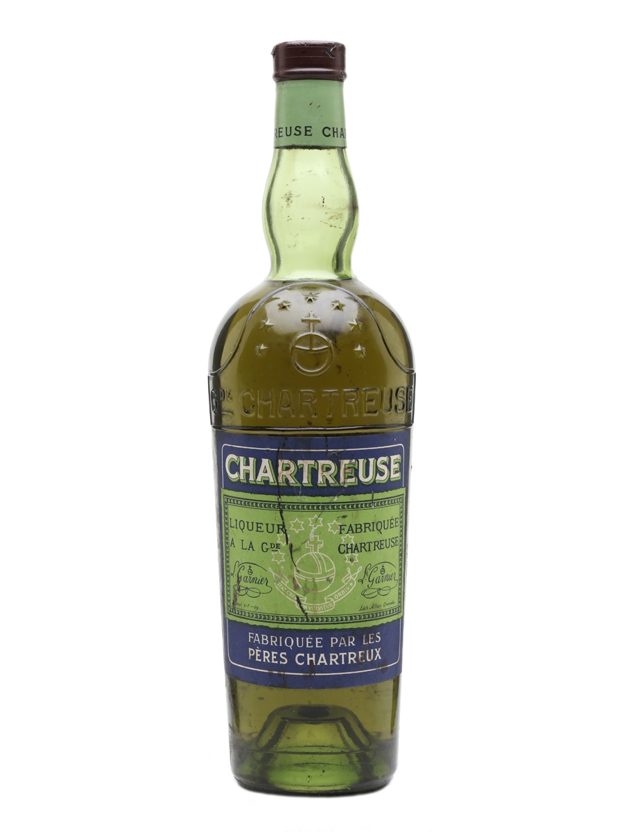Chartreuse Green Bottled 1950s 75cl / 55%