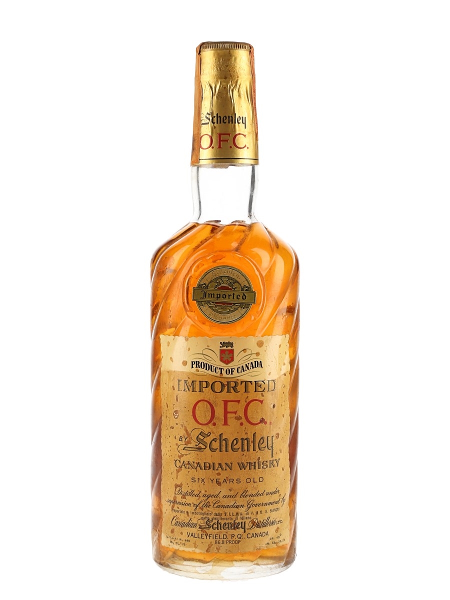Schenley OFC 6 Year Old Bottled 1960s - Silva 75cl / 43.4%