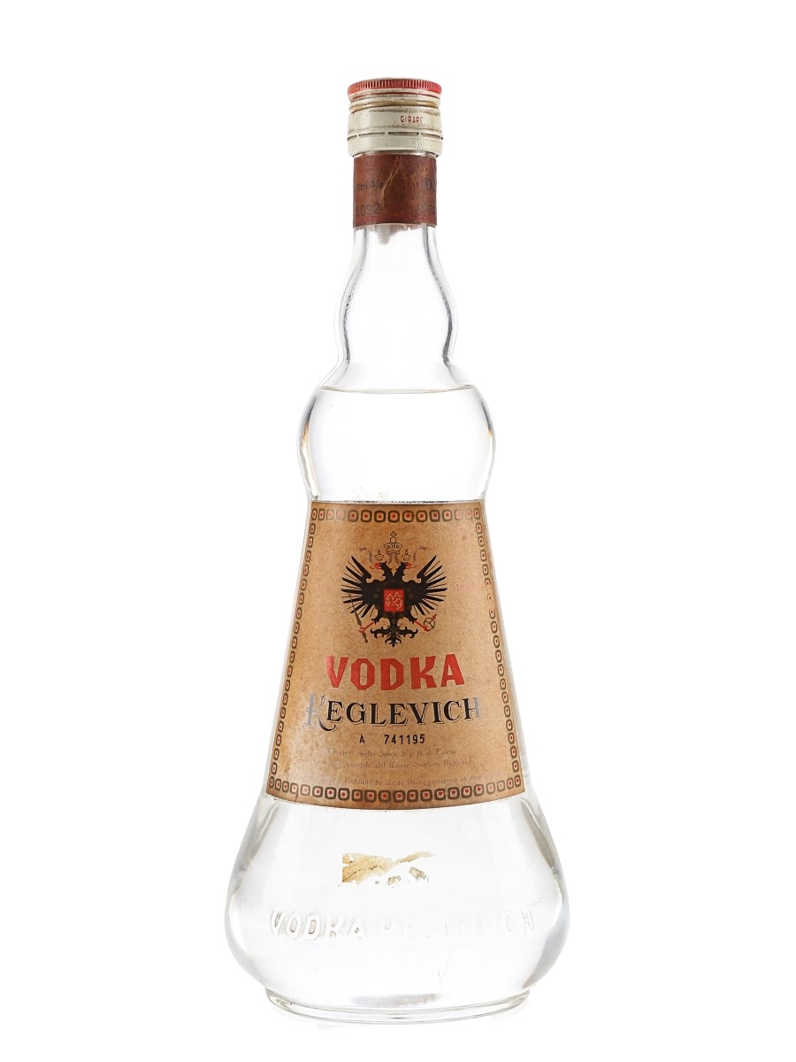 Keglevich Vodka Bottled 1960s - Stock 75cl / 40%