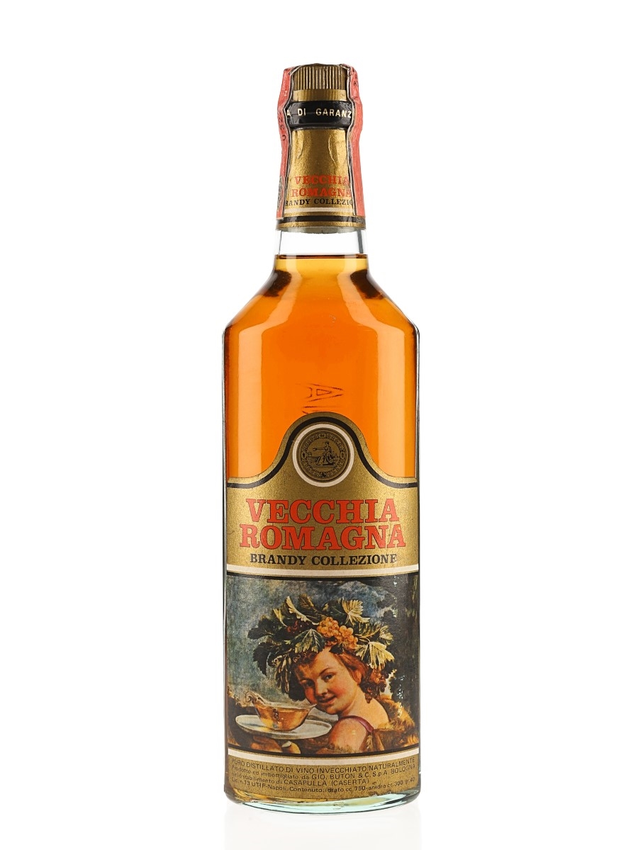 Buton Vecchia Romagna Brandy Collezione Bottled 1970s 75cl / 40%