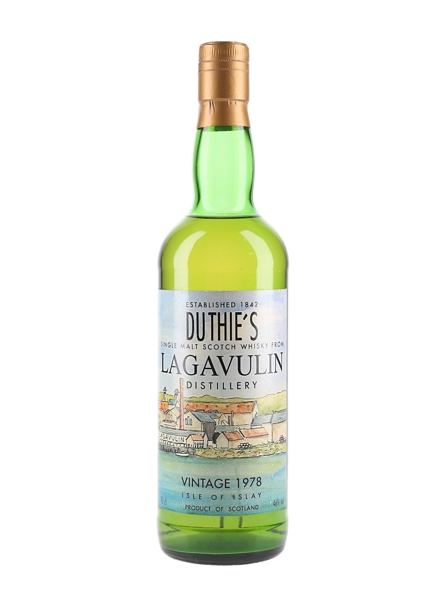 Lagavulin 1978 Bottled 1993 - Duthie's 70cl / 46%