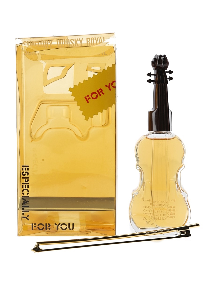 Suntory Reserve Bottled 1980s - Royal Violin Bottle 7cl / 43%