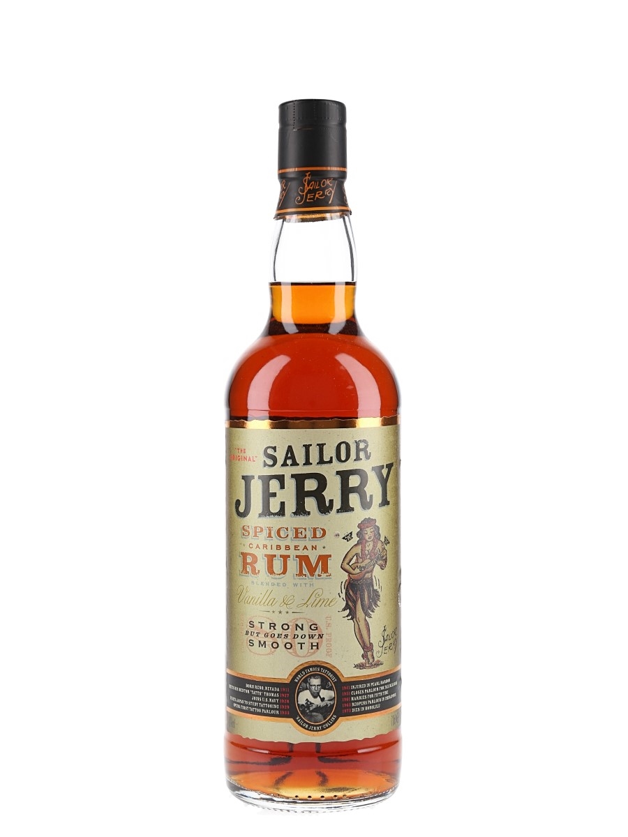 Sailor Jerry Spiced Rum Vanilla & Lime 70cl / 40%