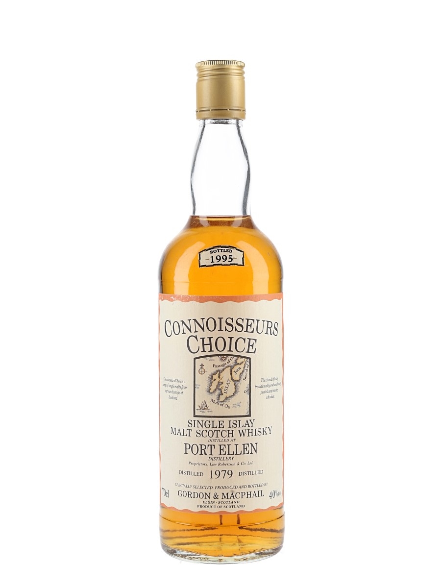 Port Ellen 1979 Connoisseurs Choice Bottled 1995 - Gordon & MacPhail 70cl / 40%