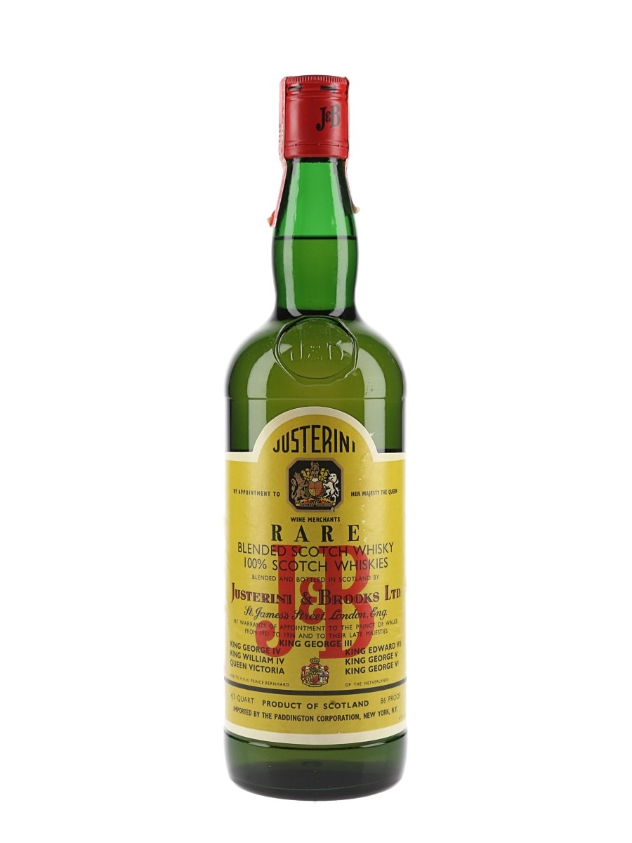 J&B Rare Bottled 1970s 75cl / 43%