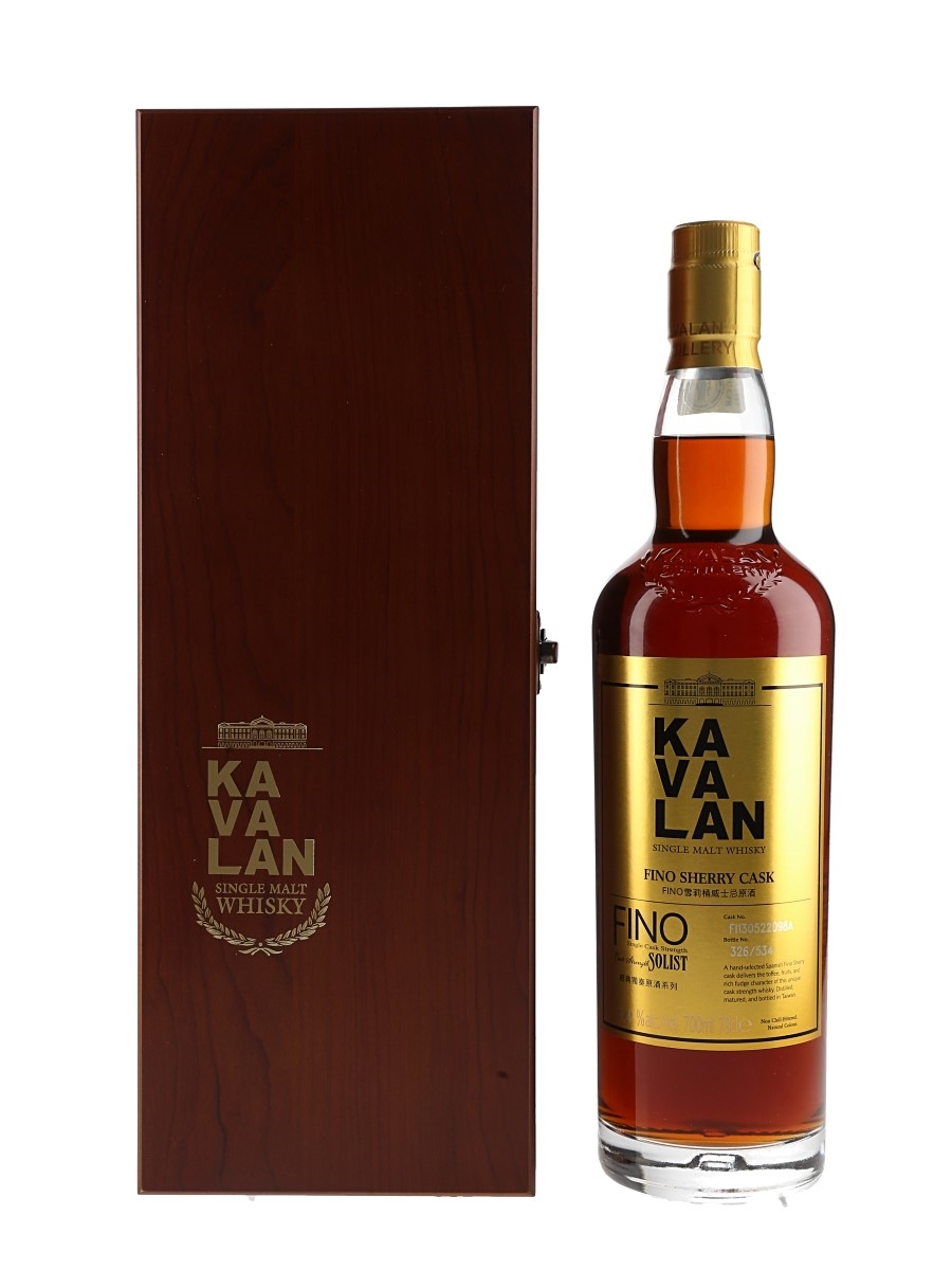 Kavalan Solist 2013 Fino Sherry Cask Bottled 2022 70cl / 59.4%