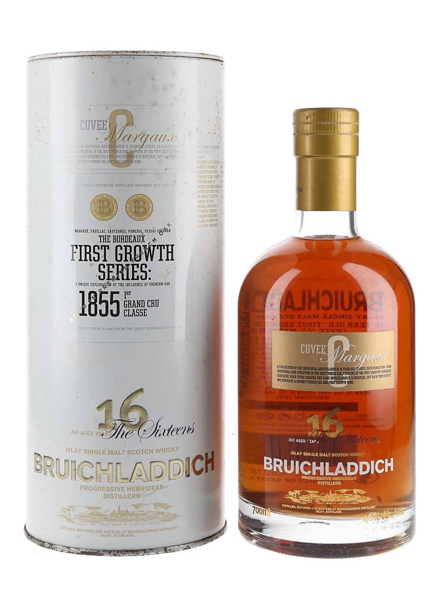 Bruichladdich Sixteen 16 Year Old Cuvee C Margaux - The Bordeaux First Growth Series 70cl / 46%