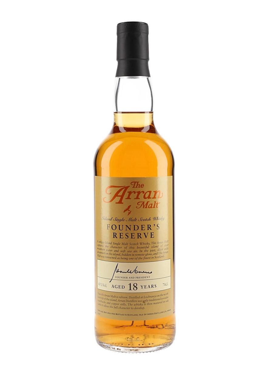 Arran 18 Year Old Founder's Reserve 70cl / 43%