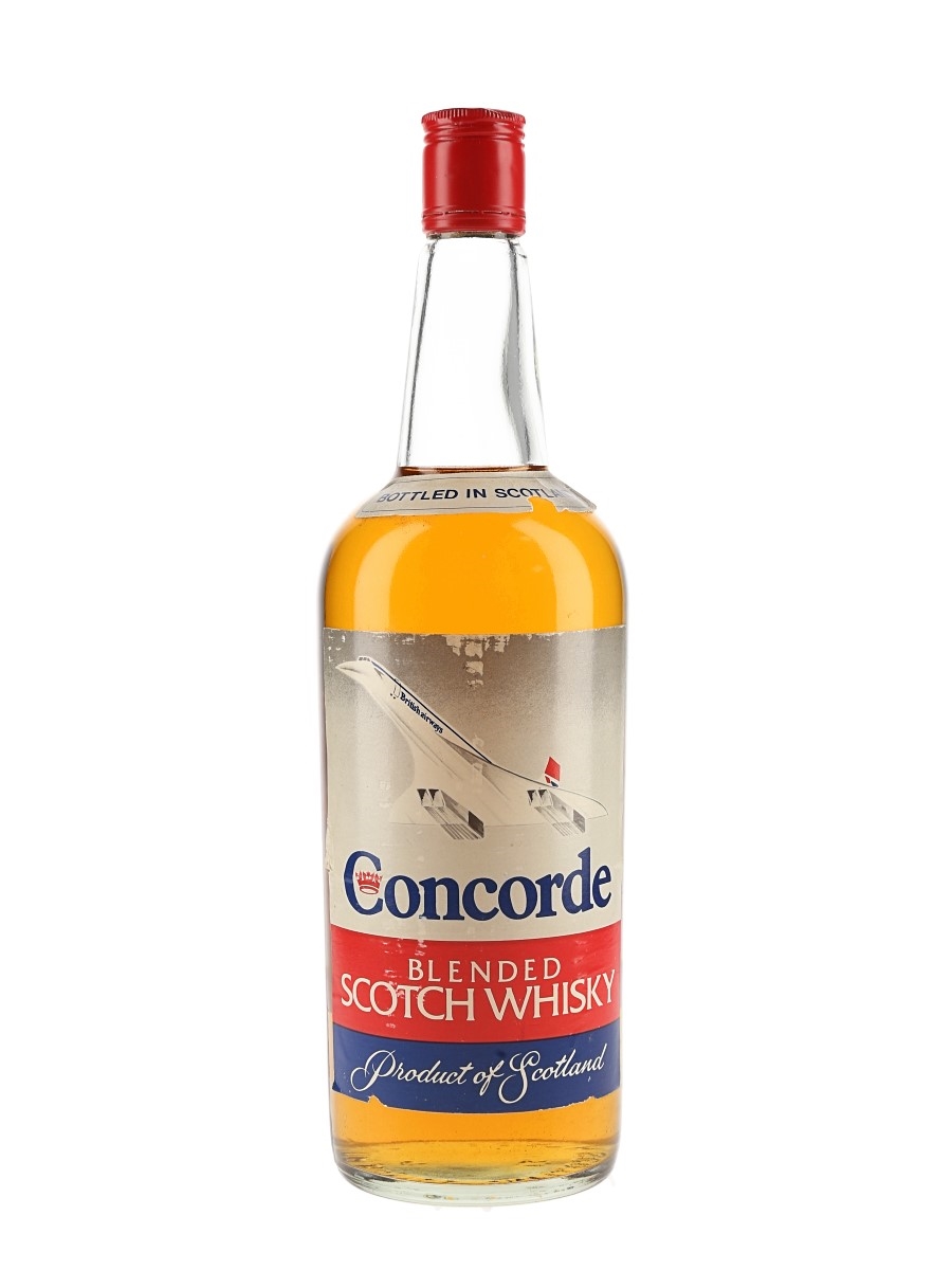 Concorde Blended Whisky Bottled 1980s 100cl