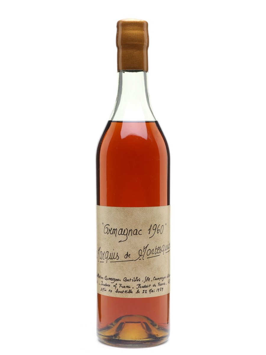 Marquis De Montesquiou 1960 Bottled 1989 70cl / 43%