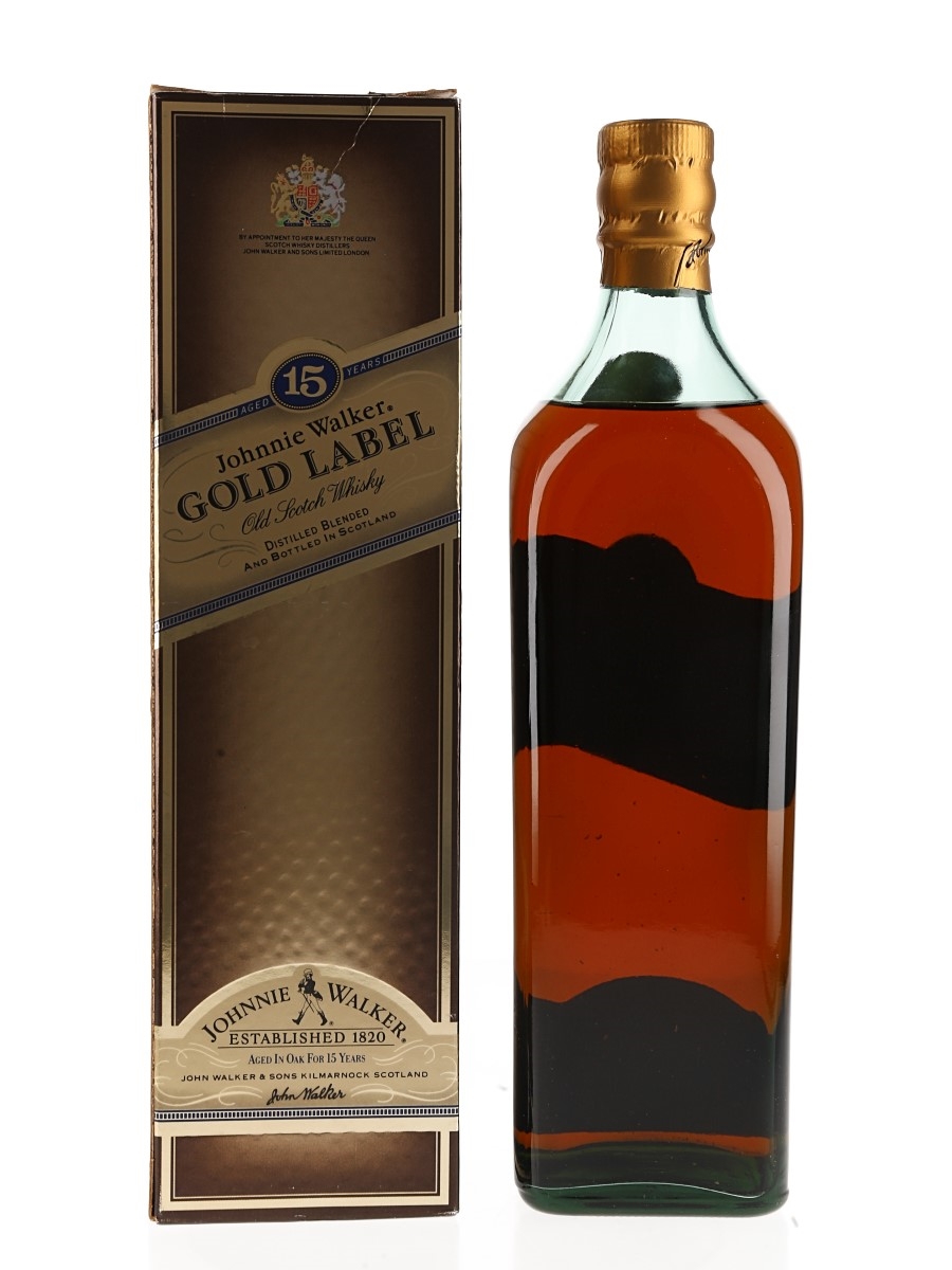 Johnnie Walker Gold Label 15年 Johnnie Walker Gold Label 15 years Old - Rare Old Japanese