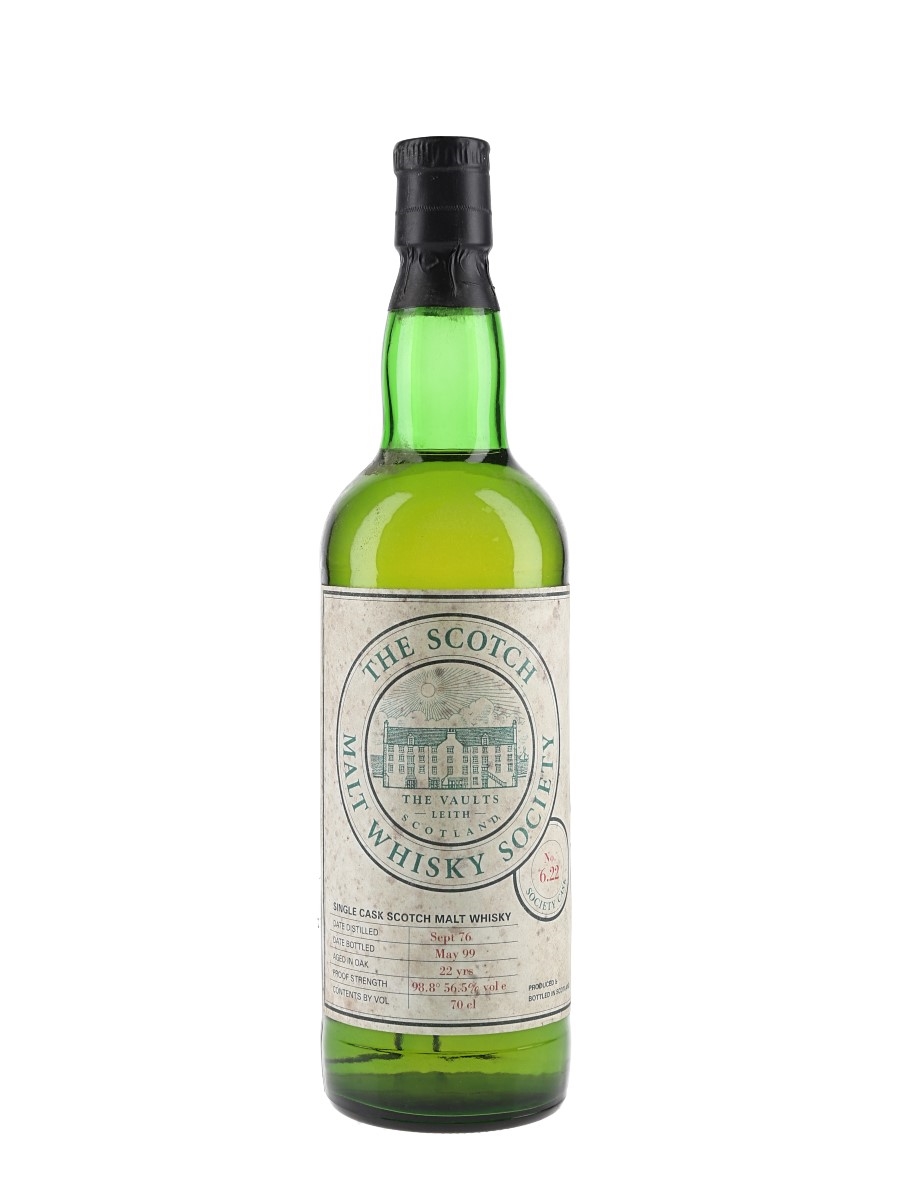 Macduff 1976 22 Year Old SMWS 6.22 - Bottled 1999 70cl / 56.5%