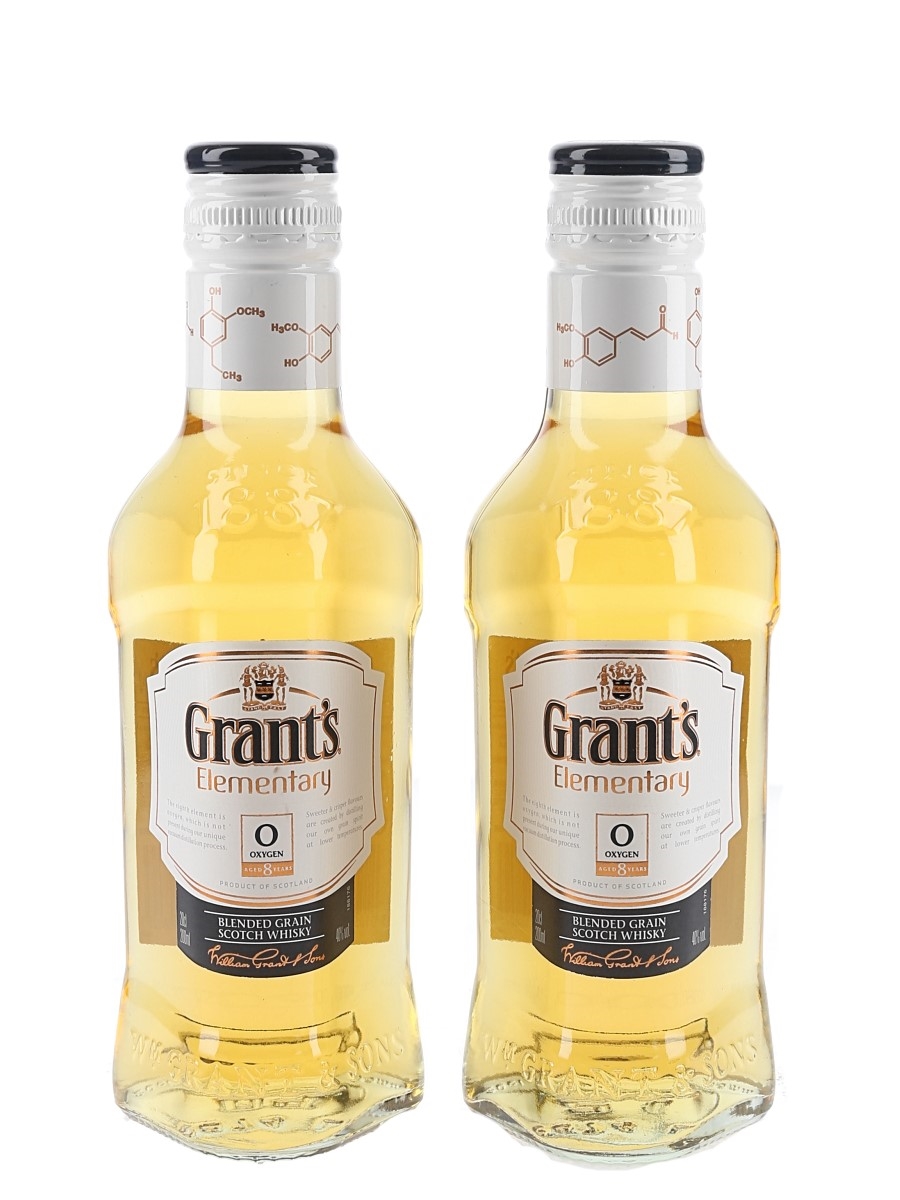 Grant's Elementary Oxygen 8 Year Old A Travel Exclusive 2 x 20cl / 40%